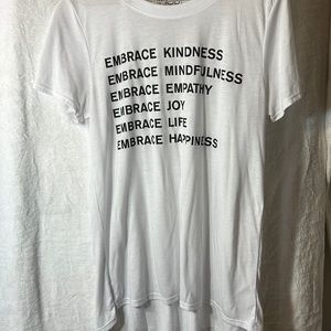 Embrace tee